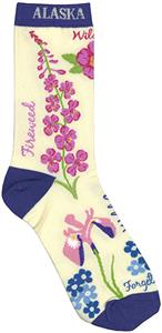 Floral Ladies Sock