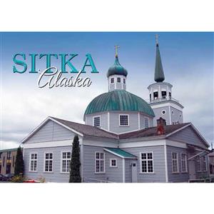 Sitka St. Michael's Church Horizontal Post Card-50 Pack