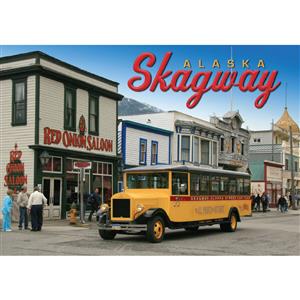 Skagway Town Horizontal Post Card-50 Pack