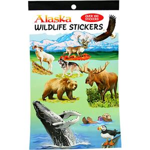 Alaska Wildlife Sticker Book