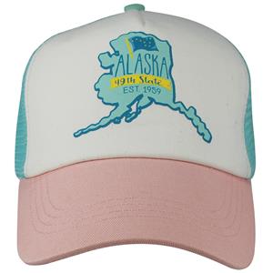 Mint Map Baseball Hat