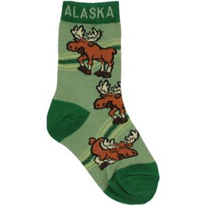 Bottom's Up Moose Toddler Sock
