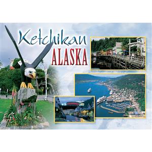 Ketchikan Composite Horizontal Post Card-50 Pack