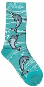 SOCK ADT NARWHALS