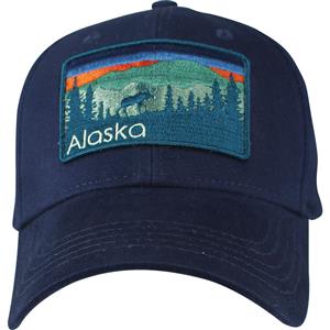Mountain Forest Moose Baseball Hat