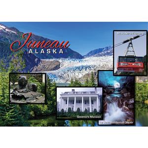 Juneau Collage Horizontal Post Card-50 Pack