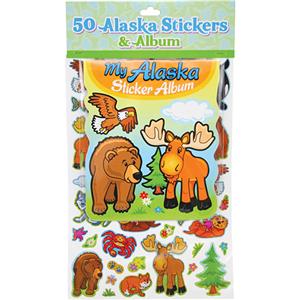 Alaska Stickers & Sticker Album