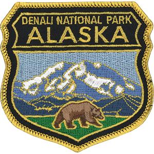 Denali Shield Embroidered Patch