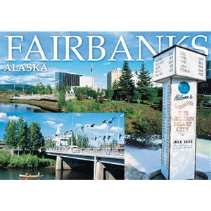 Fairbanks Composite Horizontal Post Card-50 Pack