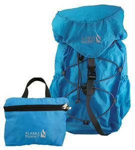 Alaska Summit Blue Packable Backpack