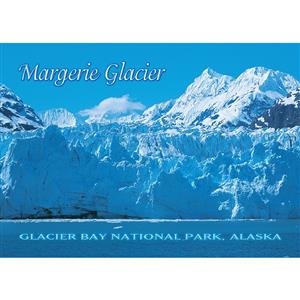 Margerie Glacier Horizontal Post Card-50 Pack