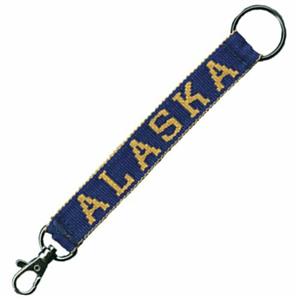 Alaska Woven Lanyard Key Chain