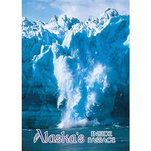 Inside Passage Calving Glacier Horizontal Post Card-50 Pack
