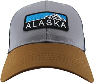 Alaska Mountains Patch Baseball Hat