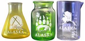 SHOT GLASS SET, ALASKA DRINK EXPERIMENT