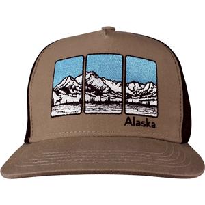 Mountain Triptych Flatbill Baseball Hat