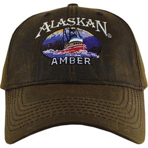 Alaskan Amber Oilskin Baseball Hat