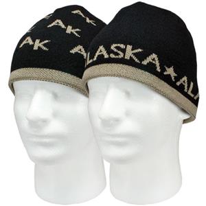 Black AK Reversible Knit Hat