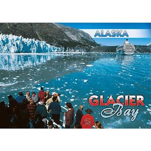 Glacier Bay Horizontal Post Card-50 Pack