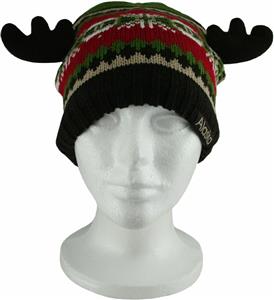 Green Antler Youth Knit Hat
