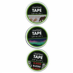 CRAFTING TAPE, 3 ASSORTED