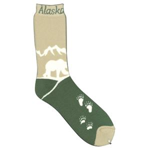 Lodge 2 Bear Towel Sock