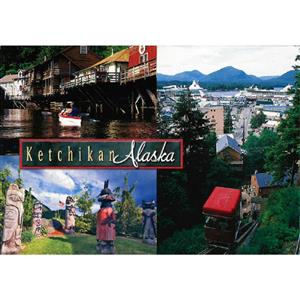 Ketchikan Horizontal Post Card-50 Pack