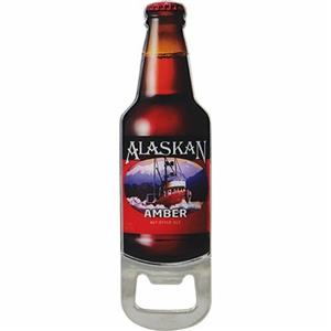 MAGNET, BOTTLE OPENER ALASKAN BREWING COMPANY AMBER