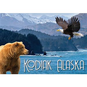Kodiak Horizontal Post Card-50 Pack
