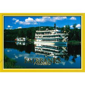 Fairbanks Riverboat Discovery Horizontal Post Card-50 Pack