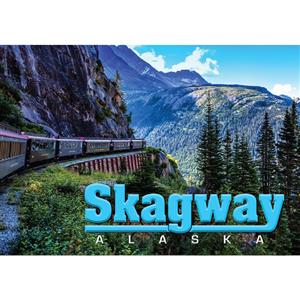 Skagway Train Horizontal Post Card-50 Pack